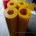Hoja / rollo / Rod del poliuretano de la PU del color anaranjado de la fábrica